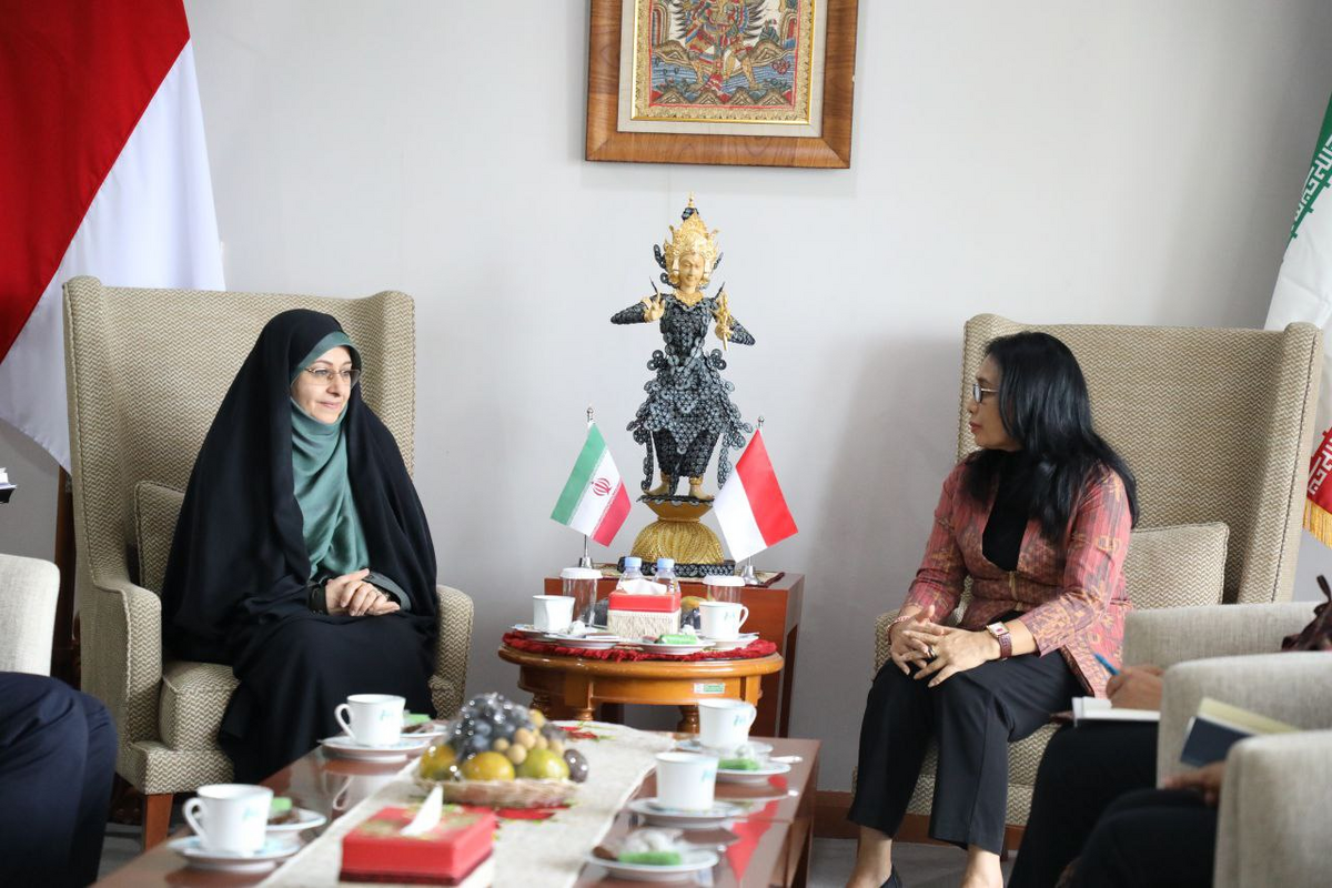 تاکید خزعلی بر گسترش روابط ایران و اندونزی در زمینه زنان