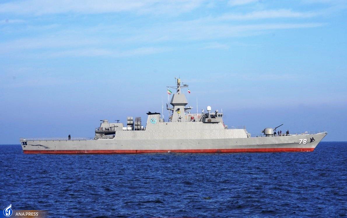 ناوشکن بومی «دیلمان» به ناوگان نیروی دریایی ارتش ملحق شد‌+ جزئیات