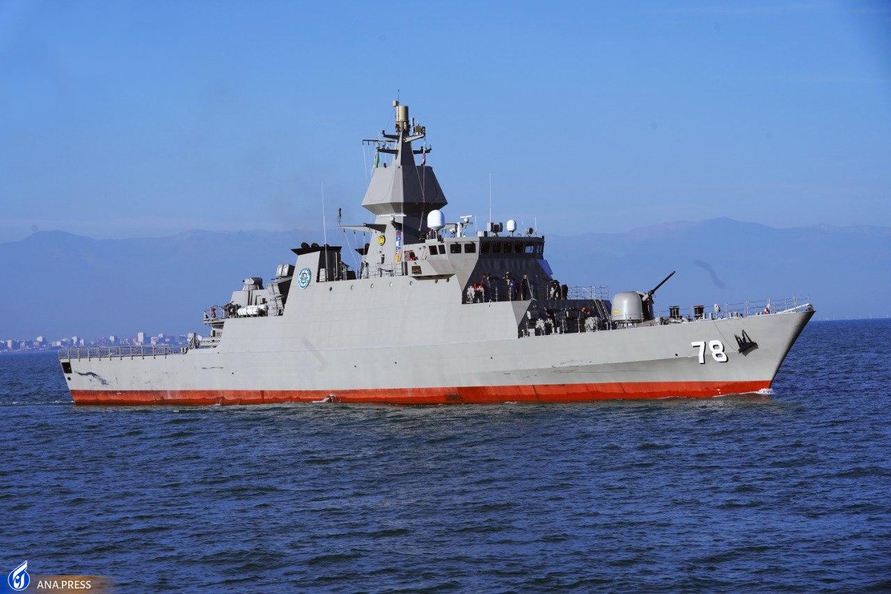 ناوشکن بومی «دیلمان» به ناوگان نیروی دریایی ارتش ملحق شد‌+ جزئیات