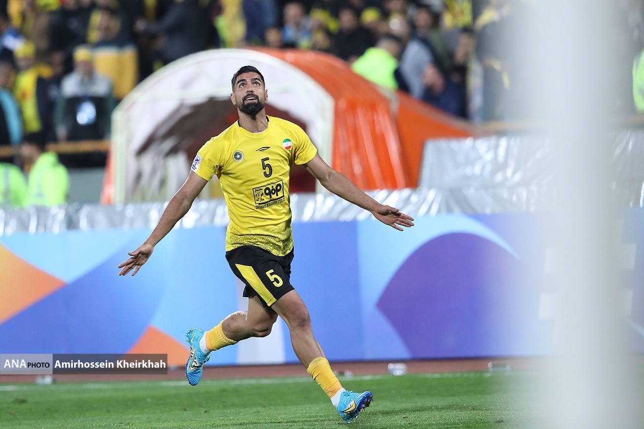 گزارش تصویری از دیدار پرحادثه سپاهان و نیروی هوایی عراق