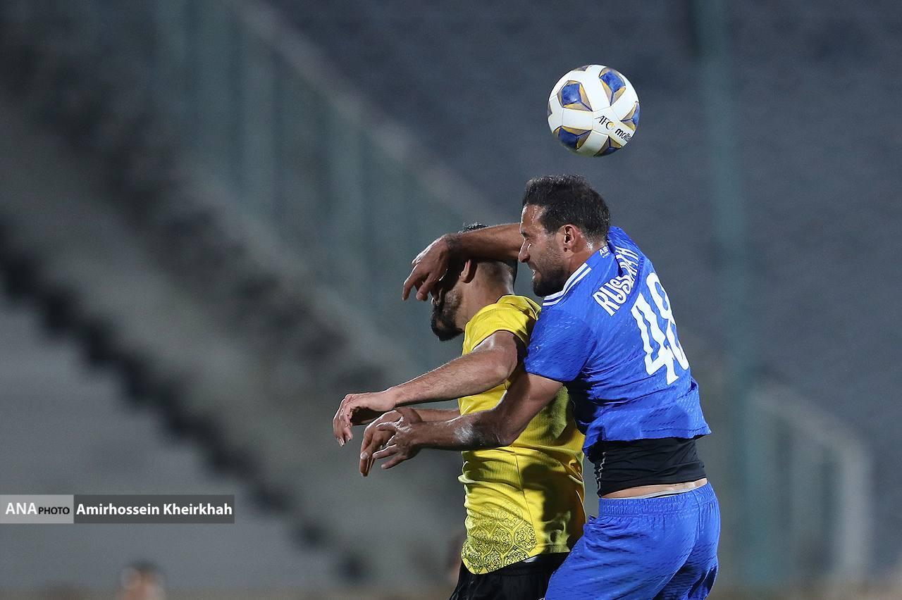 گزارش تصویری از دیدار پرحادثه سپاهان و نیروی هوایی عراق