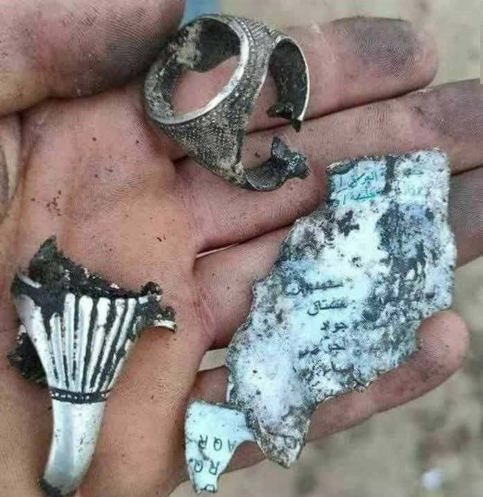 تصویری از انگشتر شهید زاهدی + عکس