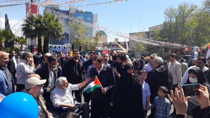 ایران در حمایت از غزه به پاخاست/ بیعت مردم تهران با شهدای راه قدس ایران در حمایت از غزه به پاخاست/ بیعت مردم تهران با شهدای راه قدس