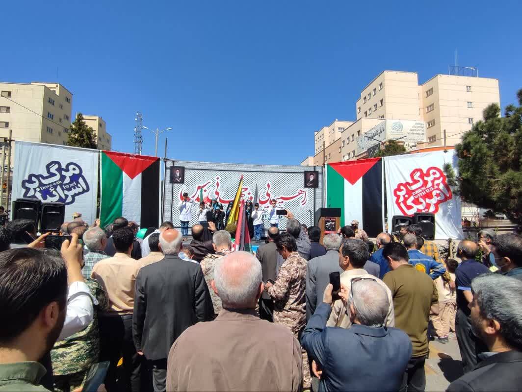 حماسه ایرانیان «رژیم کودک‌کش» را دفن کرد/ طنین «مرگ بر اسرائیل» ایران را فراگرفت