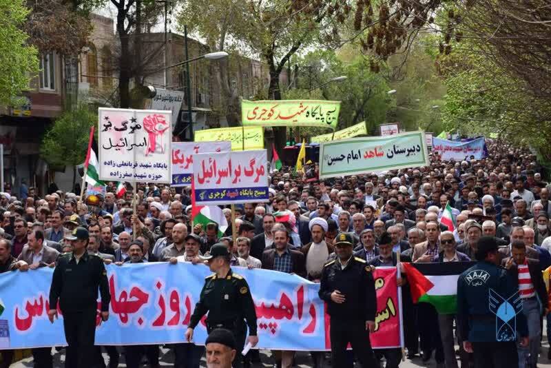 حماسه ایرانیان «رژیم کودک‌کش» را دفن کرد/ طنین «مرگ بر اسرائیل» ایران را فراگرفت