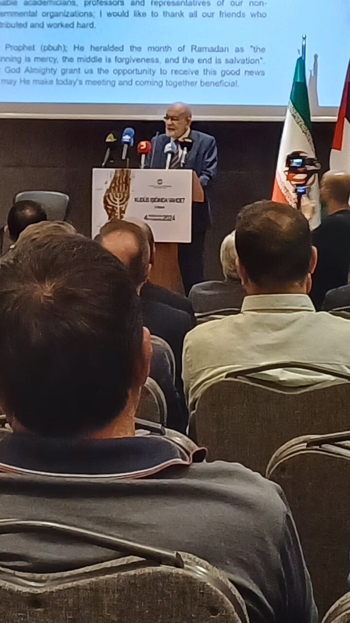 دومین همایش «وحدت در سایه قدس» در آنکارا برگزار شد دومین همایش «وحدت در سایه قدس» در آنکارا برگزار شد