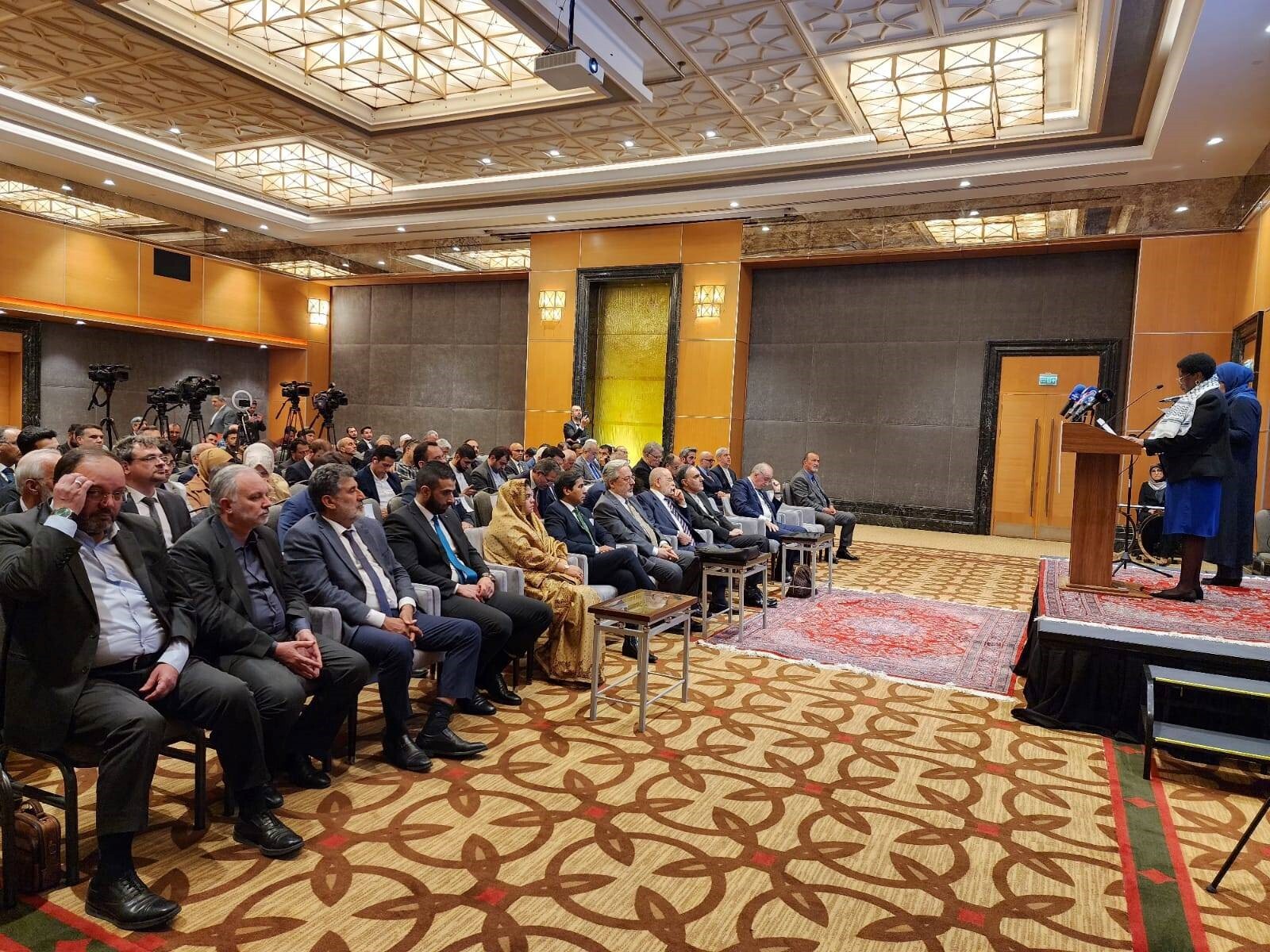 دومین همایش «وحدت در سایه قدس» در آنکارا برگزار شد دومین همایش «وحدت در سایه قدس» در آنکارا برگزار شد