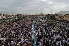 اقامه نماز عید فطر در حرم حضرت عبدالعظیم(ع)