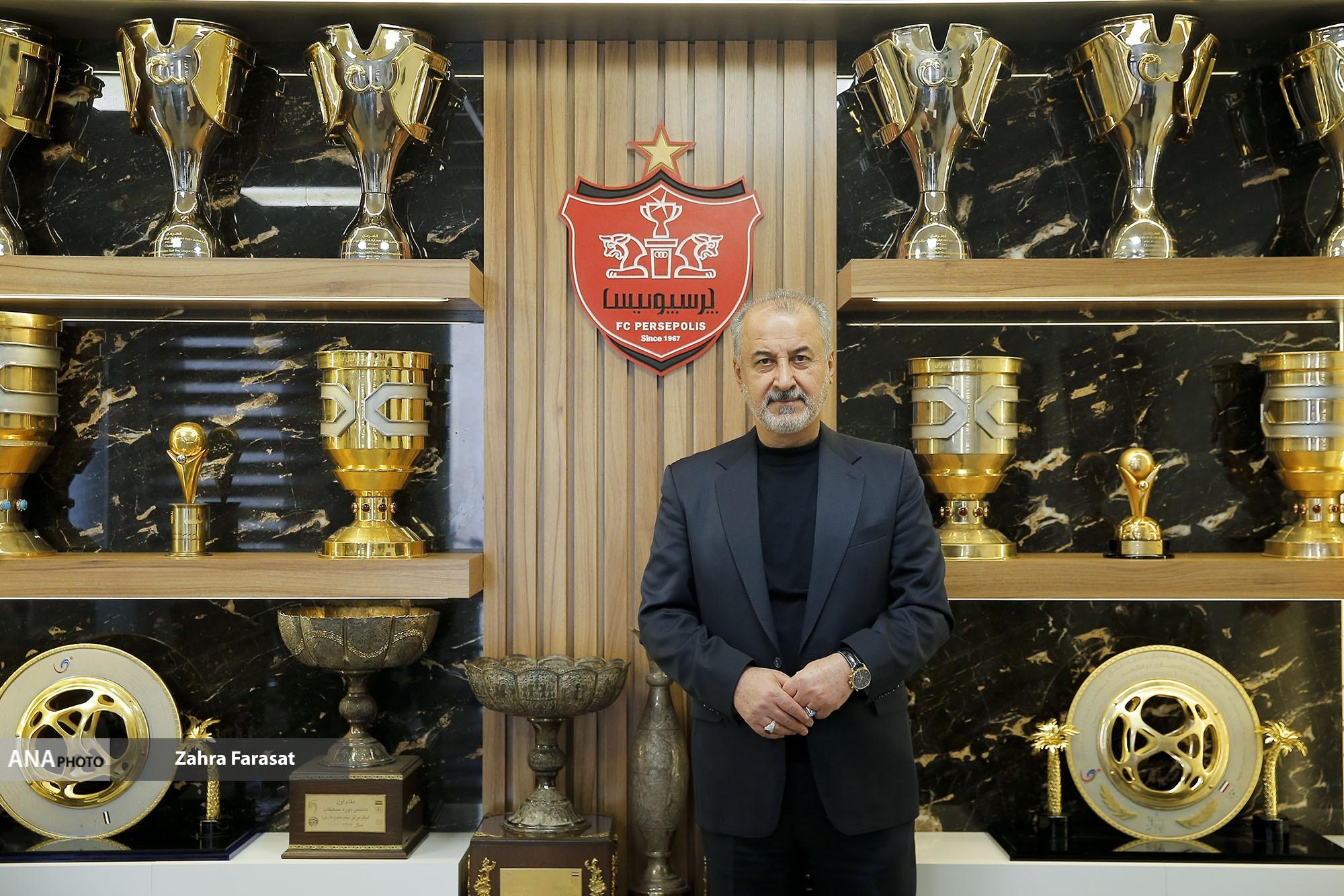 درویش: آرزویم قهرمانی پرسپولیس در آسیاست/ من قلبا با گل محمدی بودم/ به جای آنتالیا به کربلا می‌روم+ فیلم