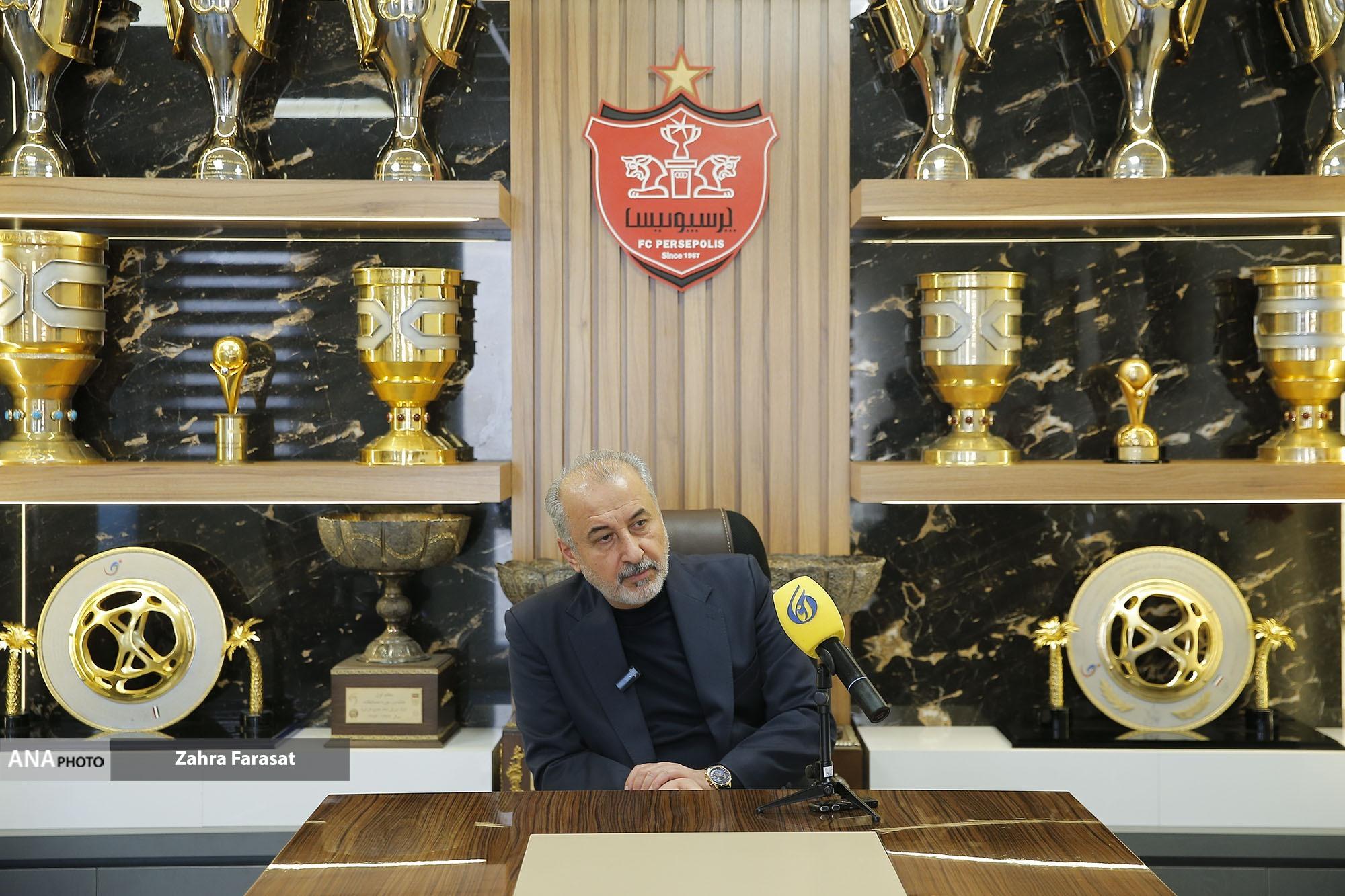 درویش: آرزویم قهرمانی پرسپولیس در آسیاست/ من قلبا با گل محمدی بودم/ به جای آنتالیا به کربلا می‌روم+ فیلم