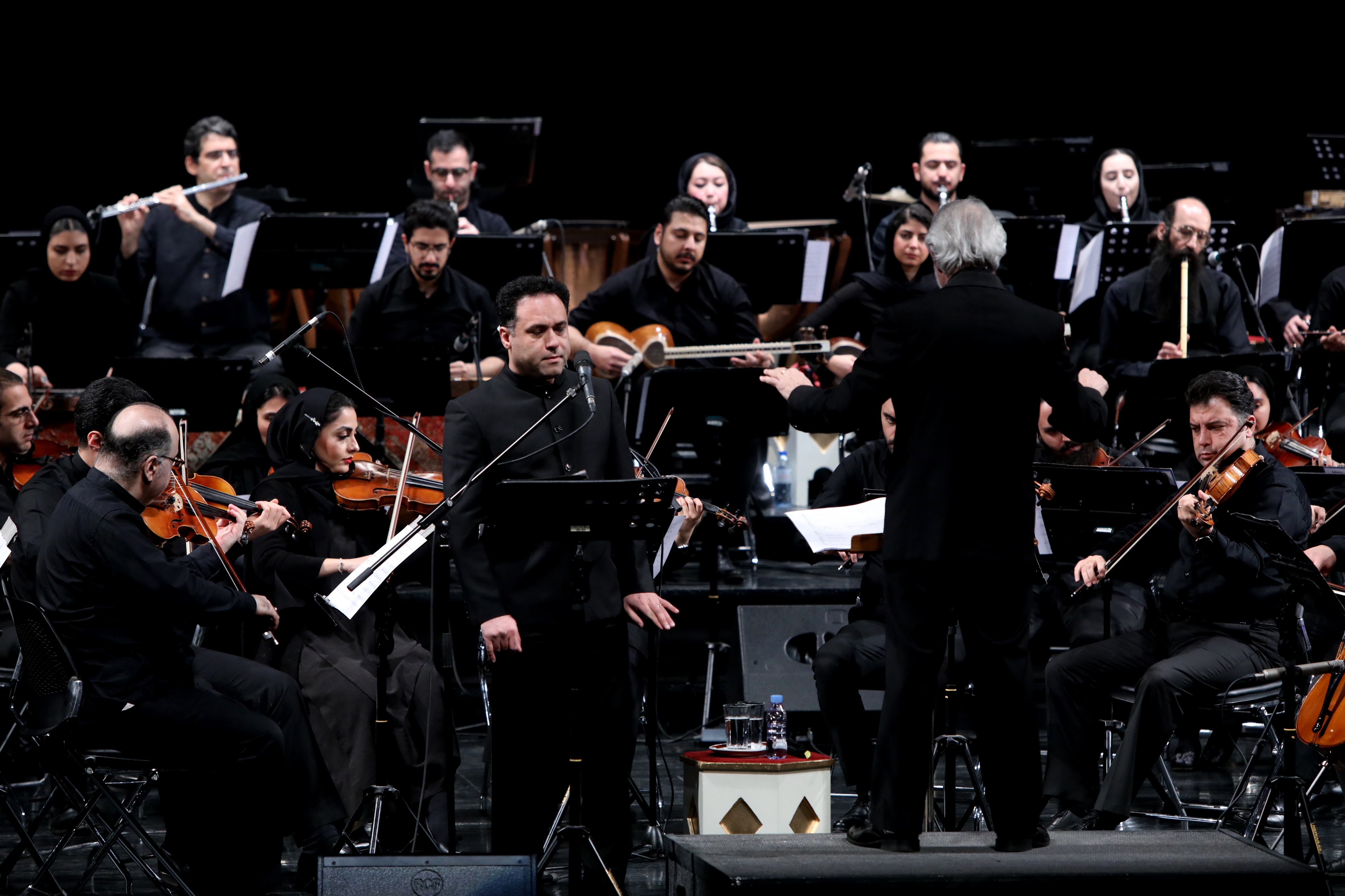 «پرواز» ارکستر ملی به یاد «فریدون شهبازیان»/ وقتی شعله‌ها به زبان می‌آیند