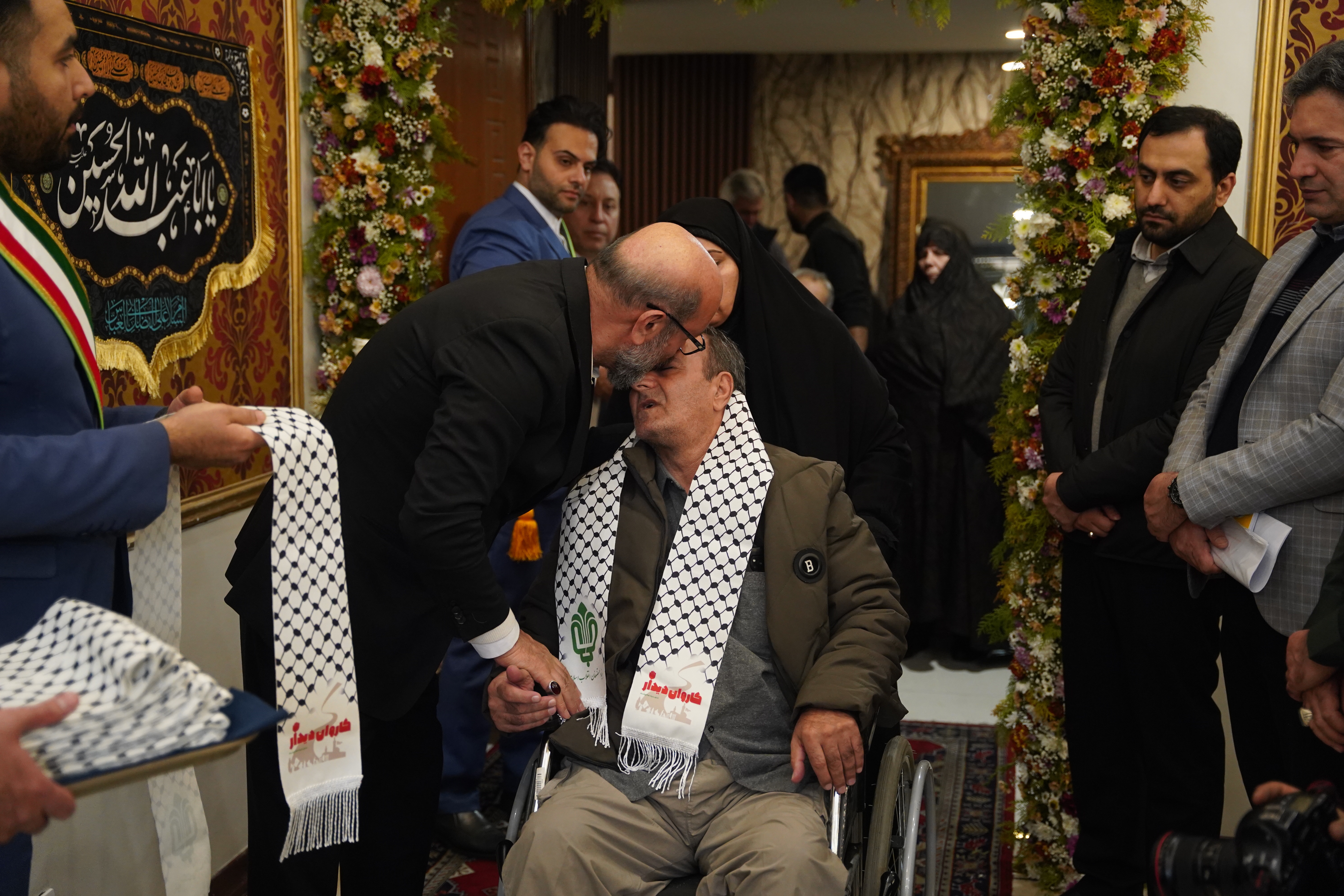 کاروان جانبازان به همت بنیاد مستضعفان راهی زیارت عتبات عالیات شد کاروان جانبازان به همت بنیاد مستضعفان راهی زیارت عتبات عالیات شد