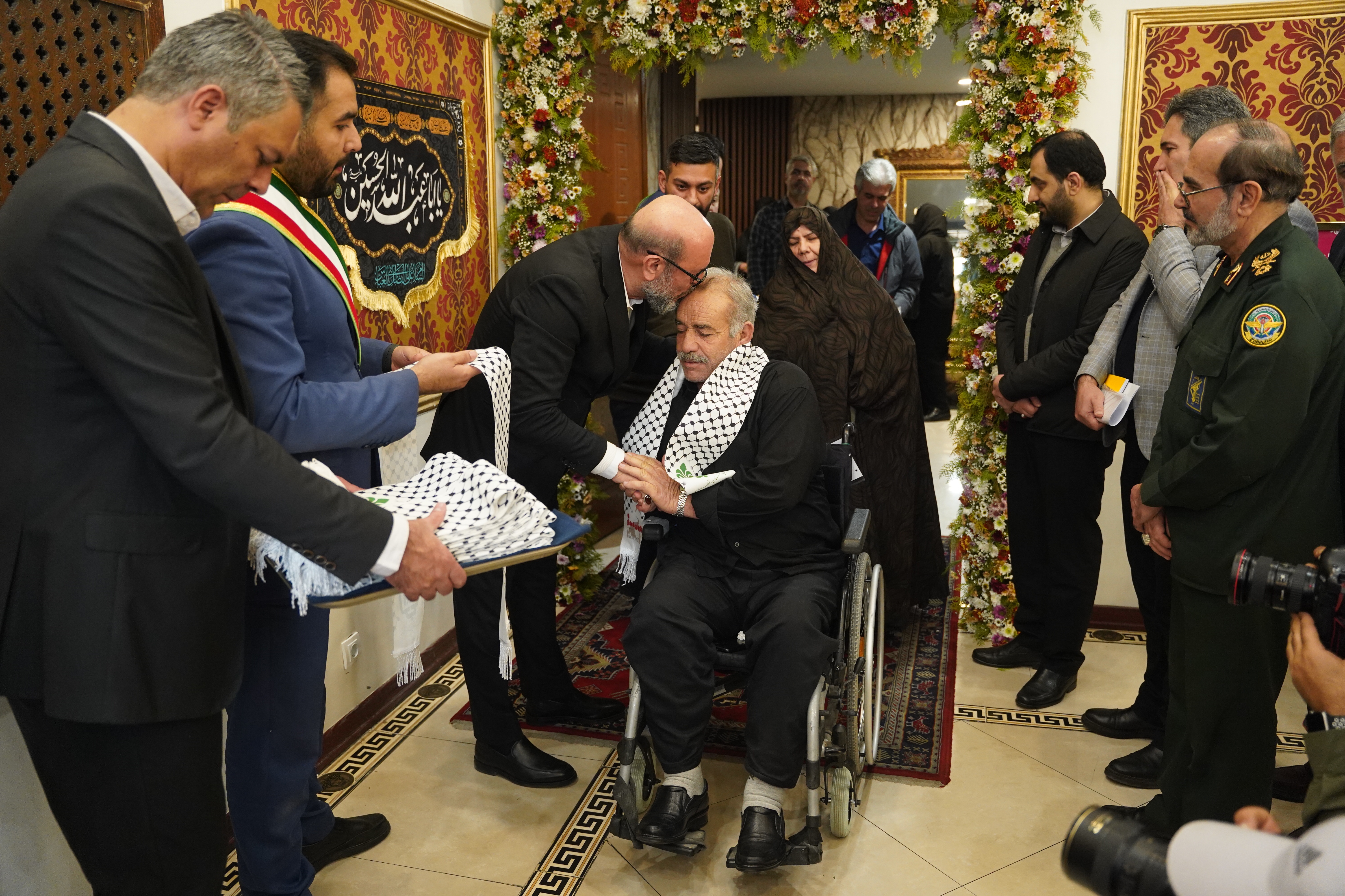 کاروان جانبازان به همت بنیاد مستضعفان راهی زیارت عتبات عالیات شد