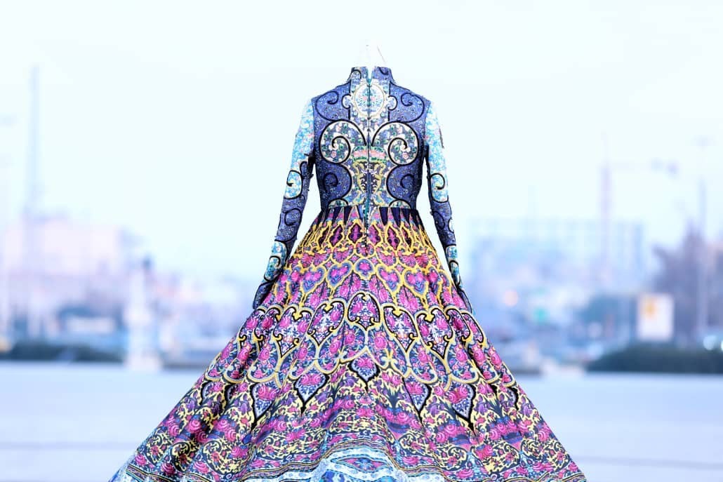 فرهنگ و هنر ایران زمین بر لباس &laquo;ایران دُخت&raquo; نقش بست/افتخار هنرمندان ایران در سطح دنیا