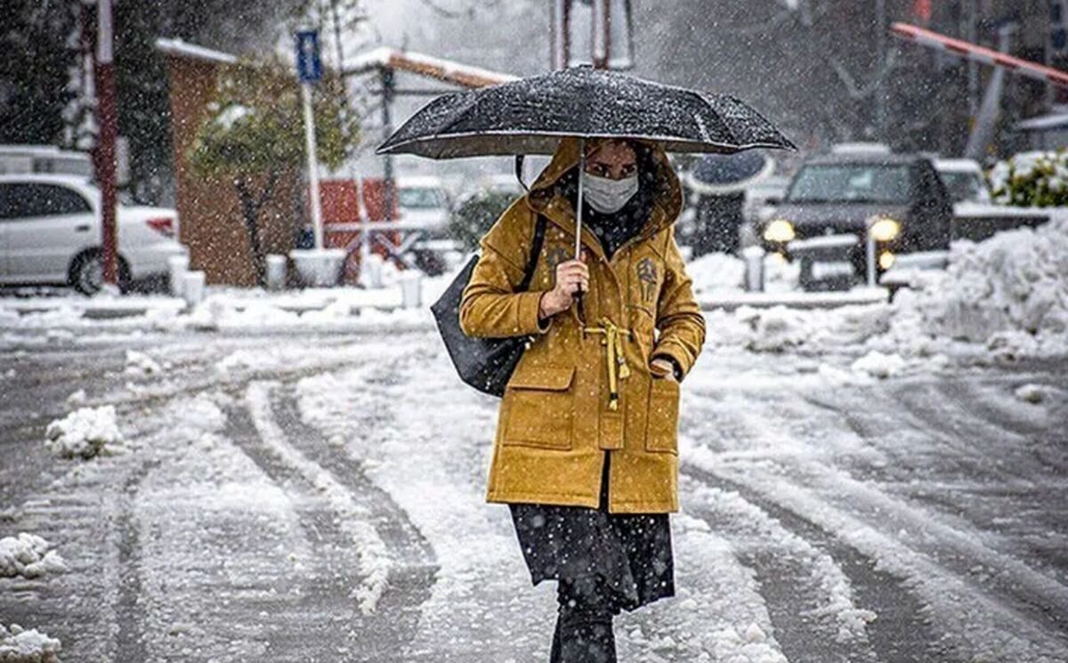 هواشناسی: برف و باران به نیمه شمالی و غرب کشور می‌آید