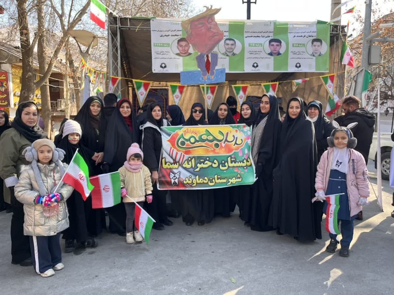 گرمای دل‌ها در سرمای هوا؛ حضور پرشور مردم در راهپیمایی ۲۲ بهمن سراسر کشور