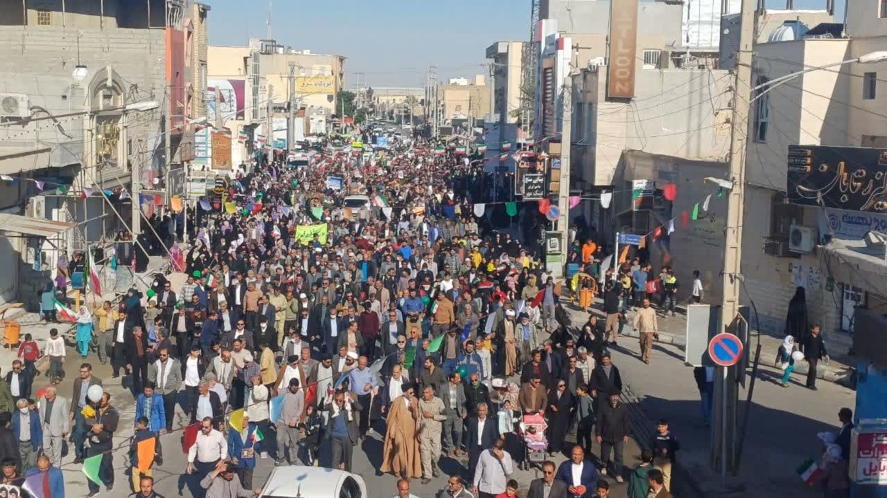گرمای دل‌ها در سرمای هوا؛ حضور پرشور مردم در راهپیمایی ۲۲ بهمن سراسر کشور