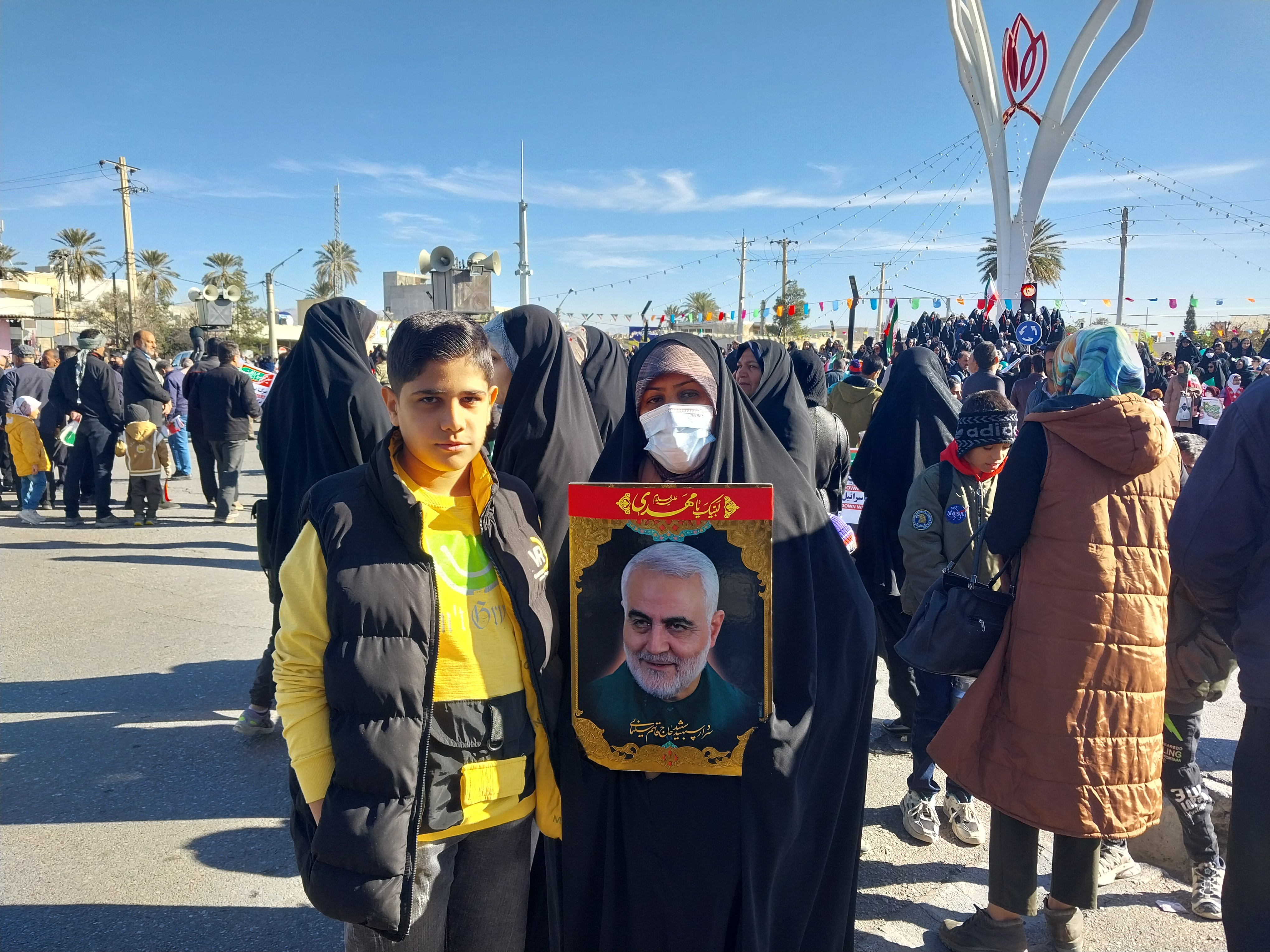 گرمای دل‌ها در سرمای هوا؛ حضور پرشور مردم در راهپیمایی ۲۲ بهمن سراسر کشور