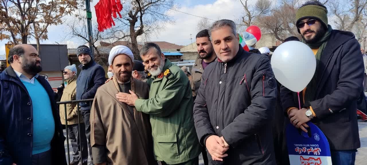 گرمای دل‌ها در سرمای هوا؛ حضور پرشور مردم در راهپیمایی ۲۲ بهمن سراسر کشور