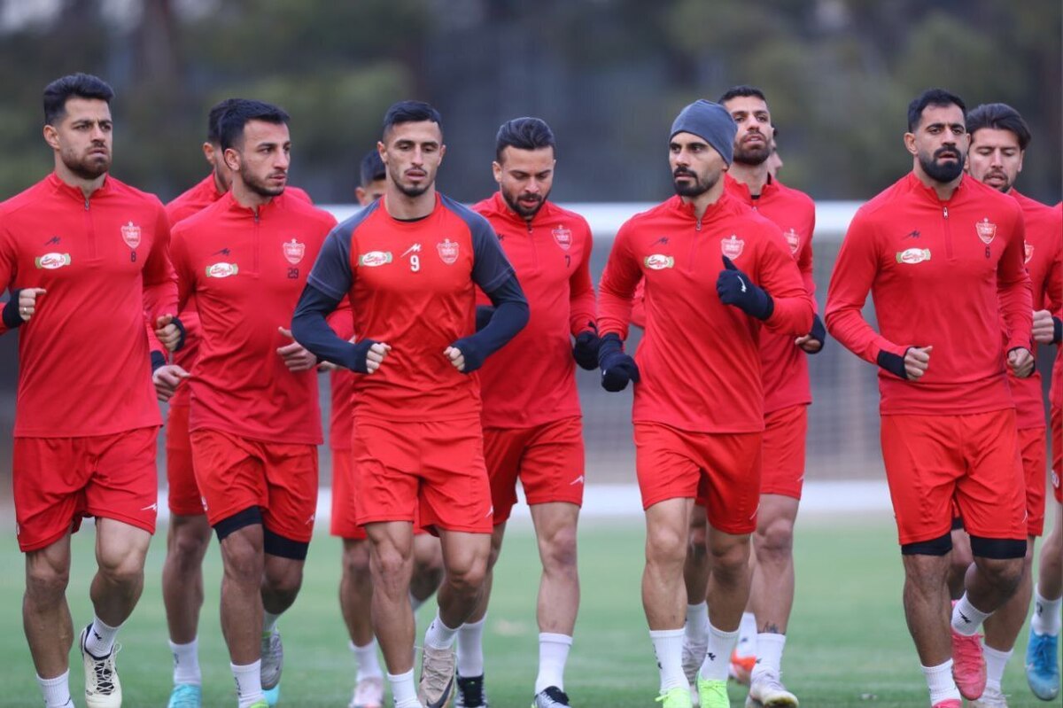 برگزاری تمرین پرسپولیس با حضور کارتال