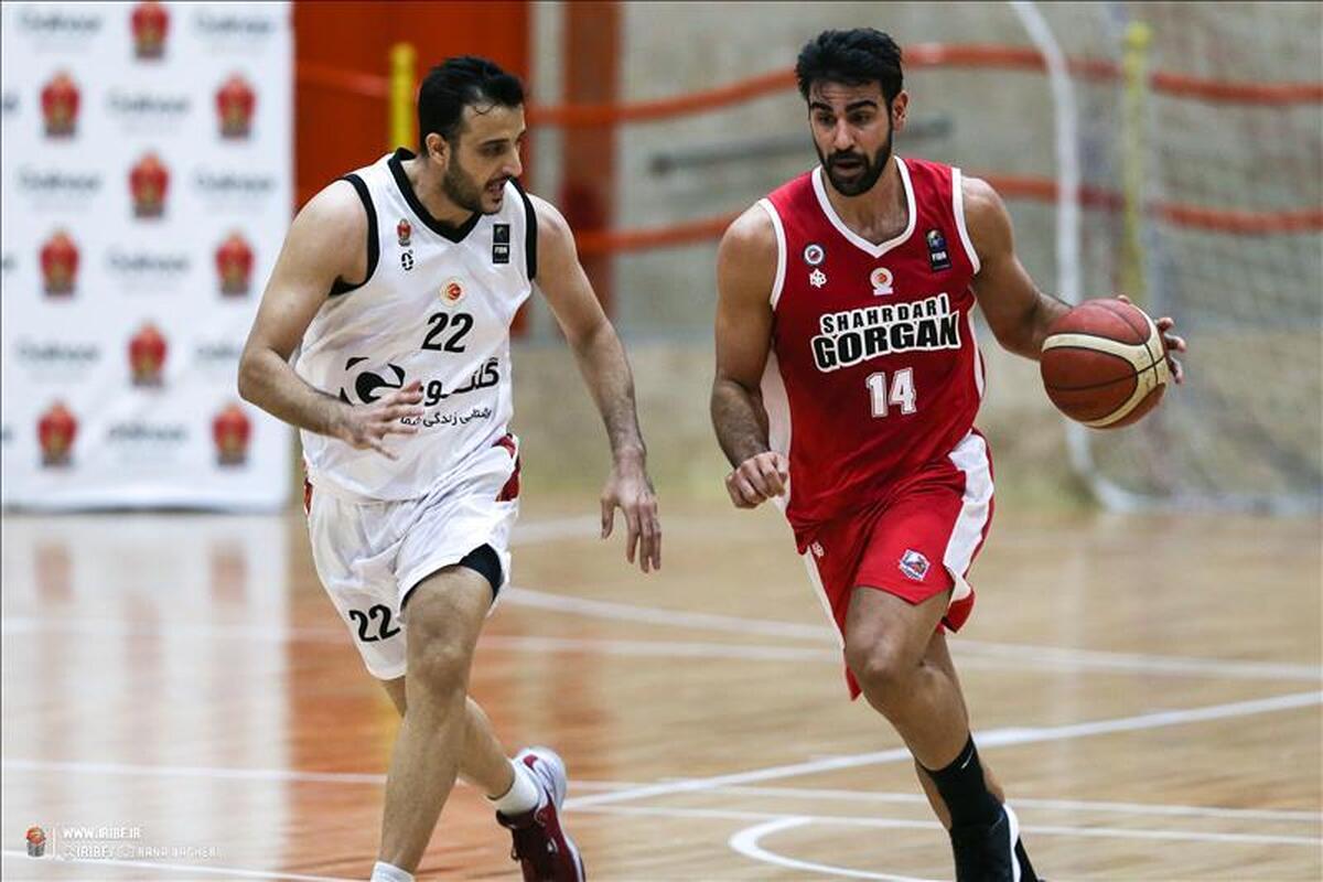 لیگ برتر بسکتبال| دومین پیروزی شهرداری مقابل گلنور  یک گام تا صعود به مرحله نیمه‌نهایی