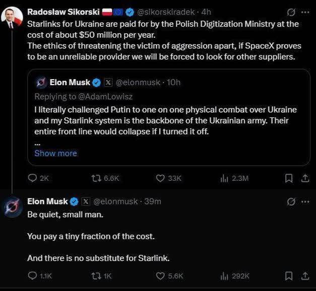 ایلان ماسک ضرورت توسعۀ فیبرنوری و اینترنت ماهواره‌ای بومی را نشان داد