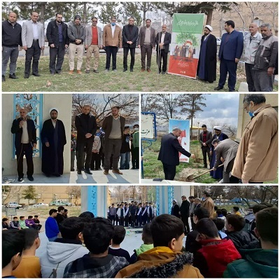 آوای عشق و فداکاری؛ گلباران یاد قهرمانان سرزمین ایمان و ایستادگی