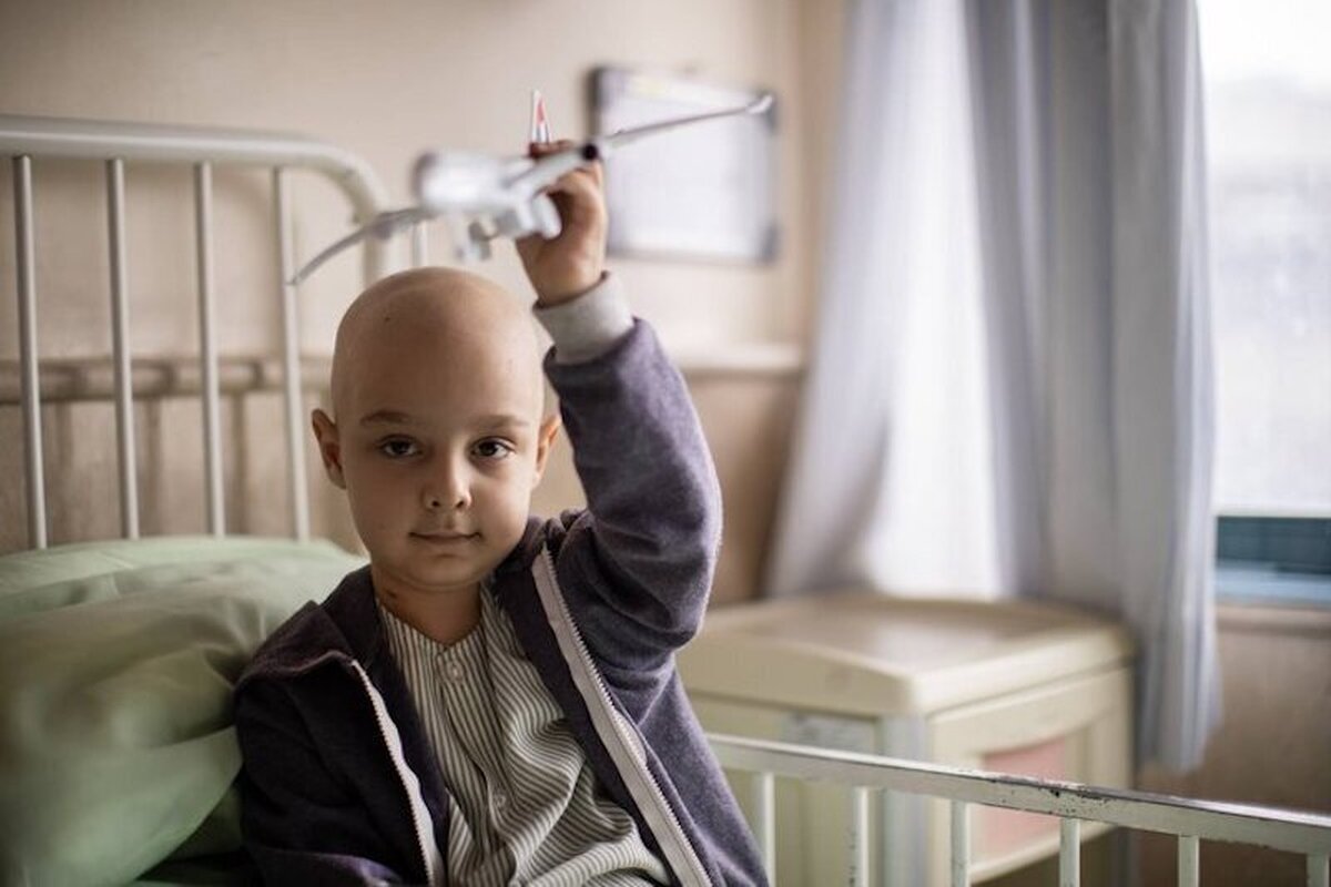 جشن میلاد امام حسن مجتبی (ع) برای کودکان سرطانی بیمارستان محک