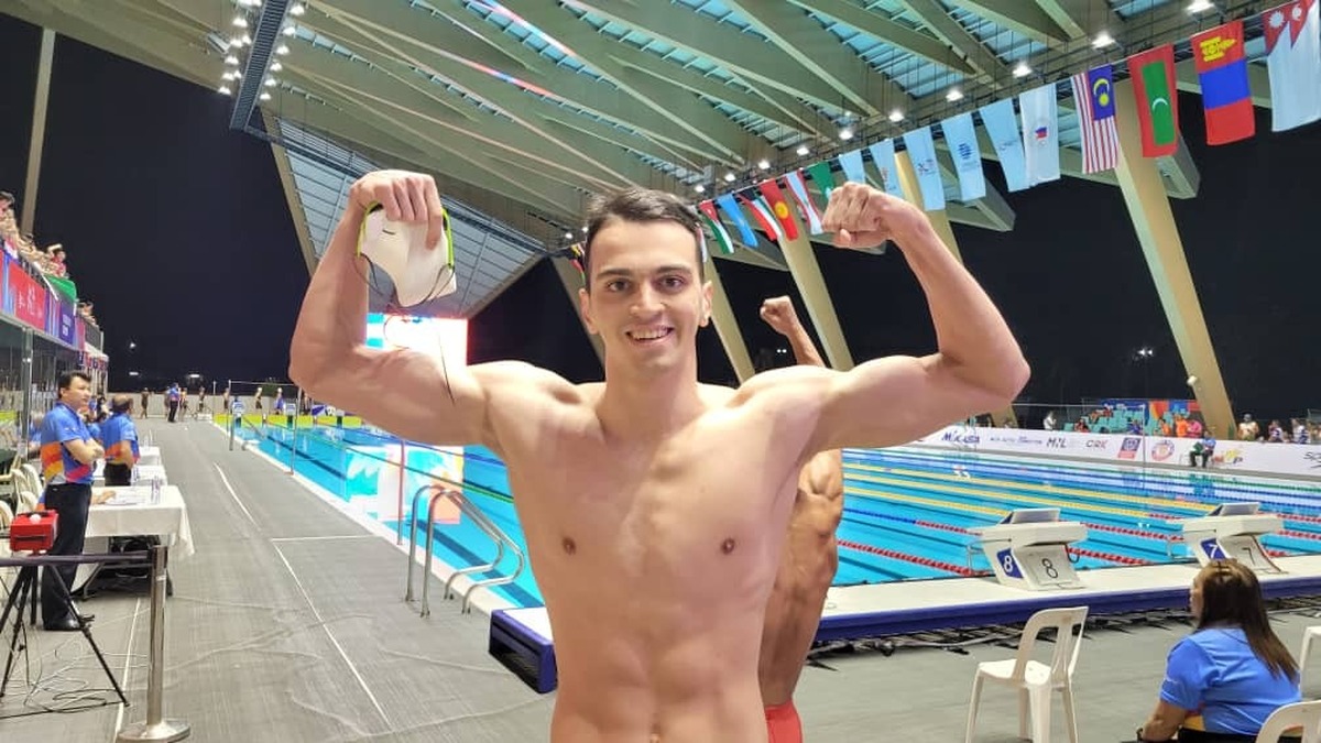 تکرار رکورد عبدلی قهرمانی شنای آلمان در 100 متر آزاد