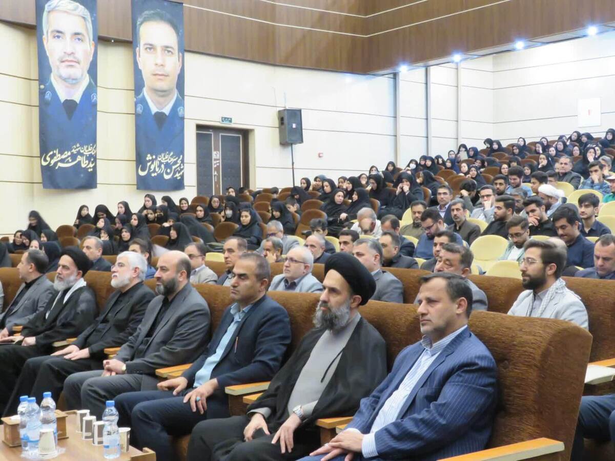 اجتماع بزرگ دانشگاهیان استان گلستان در گرامیداشت شهدای خدمت