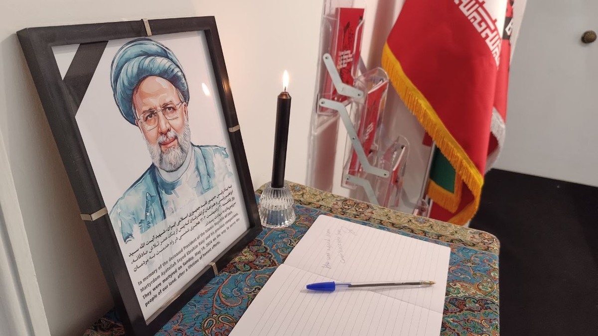 یادبود شهید آیت الله رئیسی در پاوین ایران در ونیز   غرفه ایران مرمت شد