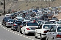 ترافیک در محور‌های چالوس و آزاده راه تهران شمال سنگین است