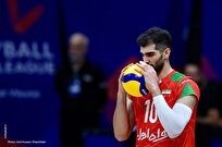 لیگ ملت های والیبال| اسماعیل‌نژاد امتیازآورترین بازیکن دیدار ایران و برزیل 