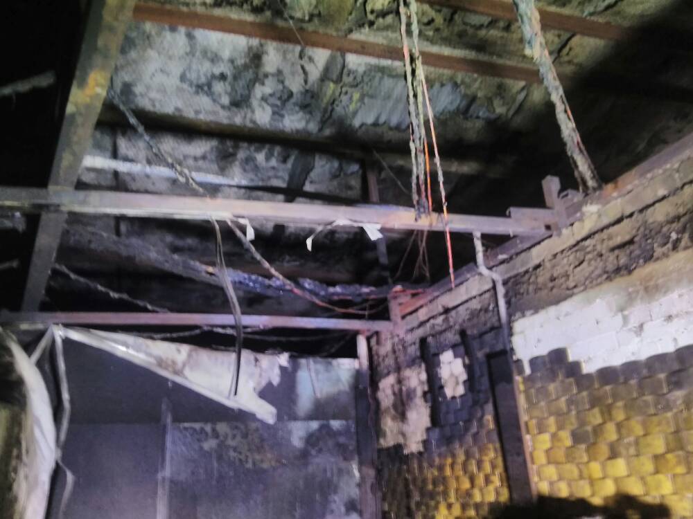 آتش‌سوزی در انبار خرما در مرکز تهران +فیلم