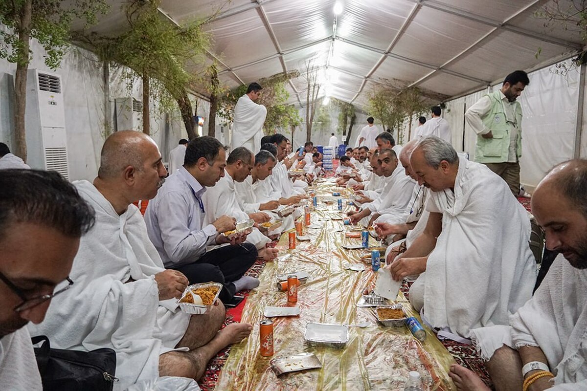 جزئیات وعده‌های غذایی حجاج ایرانی در مشاعر مقدسه