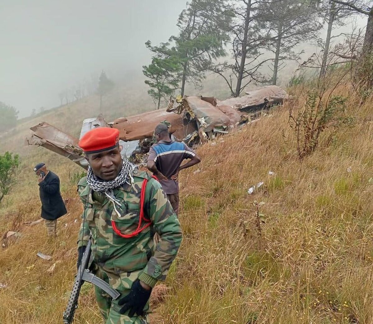 لاشه هواپیمای معاون رئیس‌جمهور مالاوی پیدا شد  تمام سرنشینان جان باخته‌اند