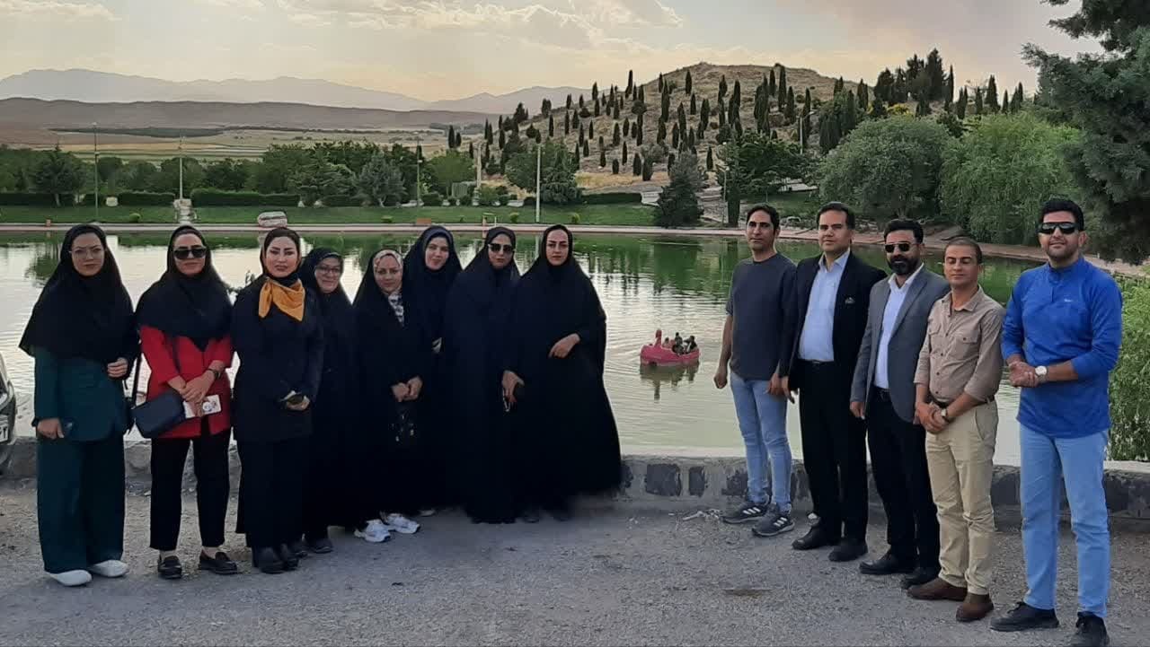 مهارت‌آموزان صنعت گردشگری با جاذبه‌های گردشگری منطقه دشت مرغاب آشنا شدند