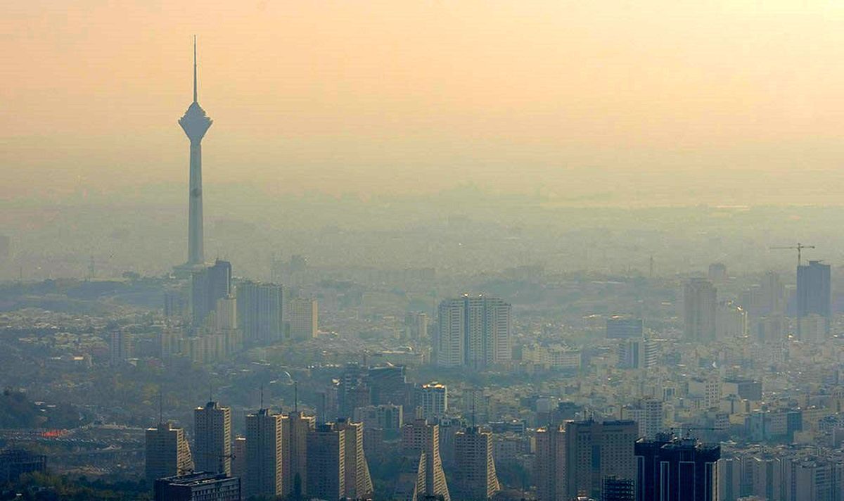 هوای تهران چند گام تا آلودگی
