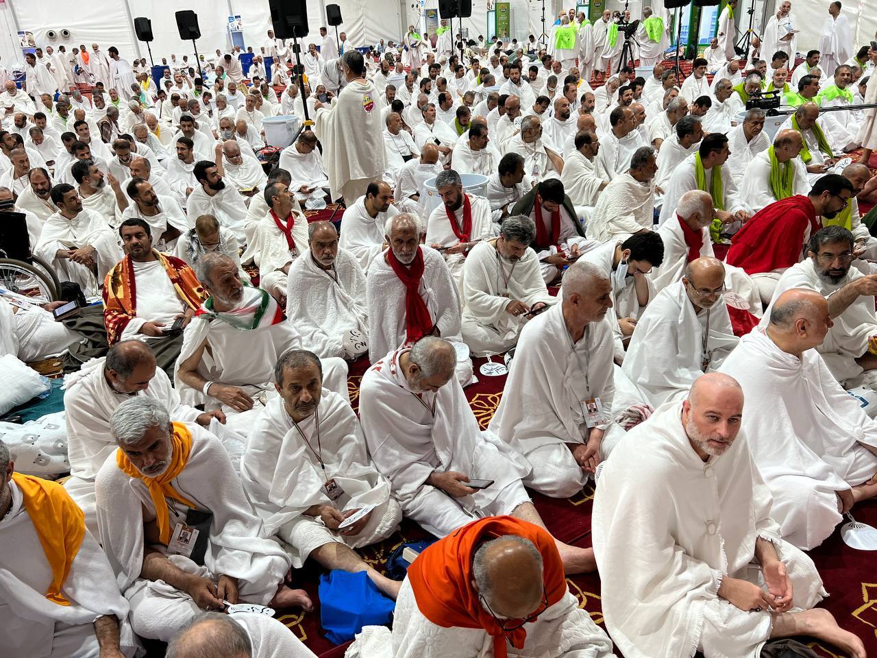 برگزاری مراسم برائت از مشرکین تا ساعتی دیگر در عرفات+ عکس برگزاری مراسم برائت از مشرکین تا ساعتی دیگر در عرفات+ عکس