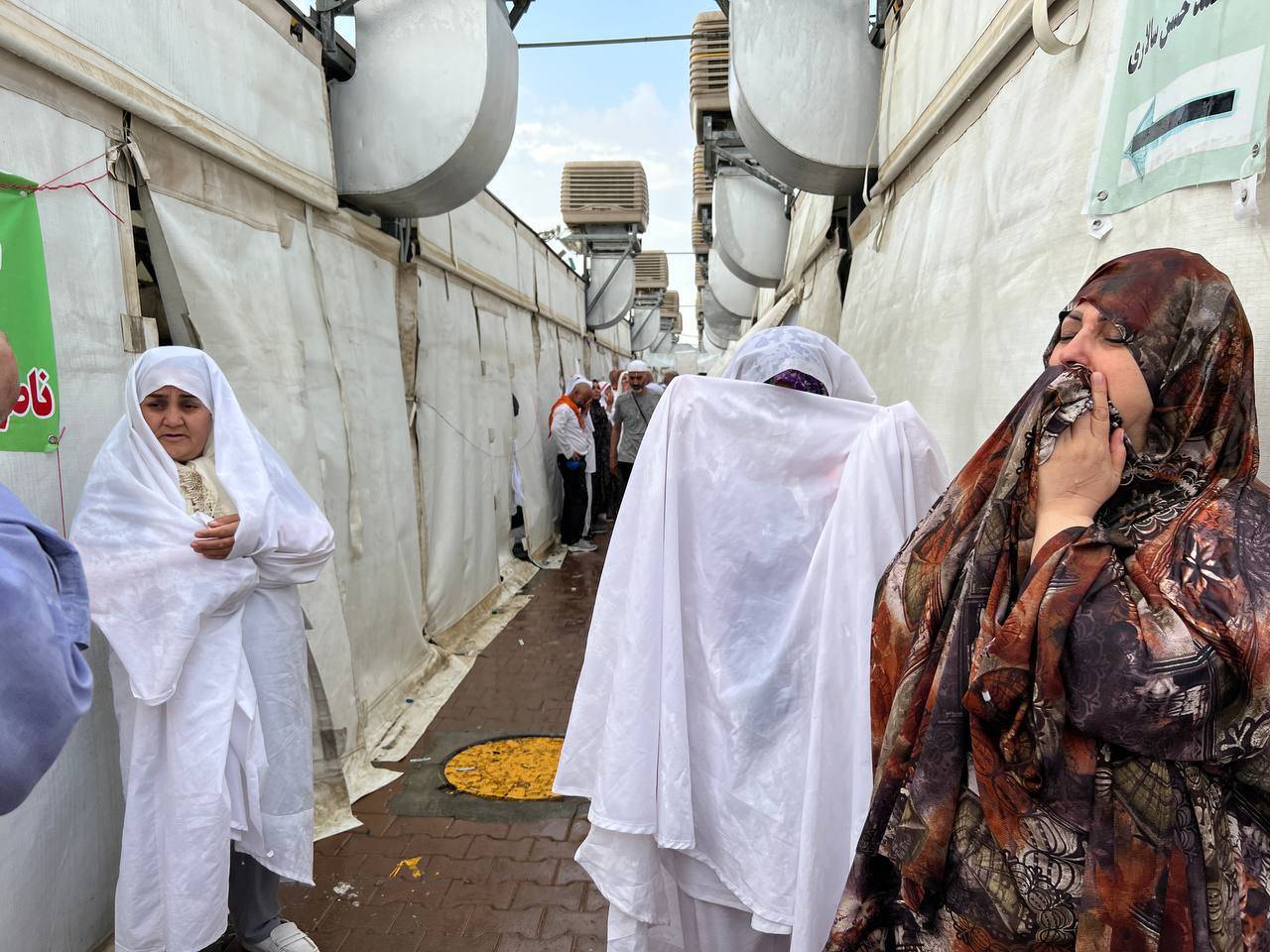 ترنم باران در منا+فیلم و عکس ترنم باران در منا+فیلم و عکس