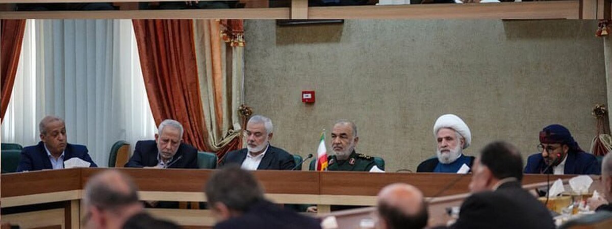 جلسه فرماندهان مقاومت در تهران برگزار شد
