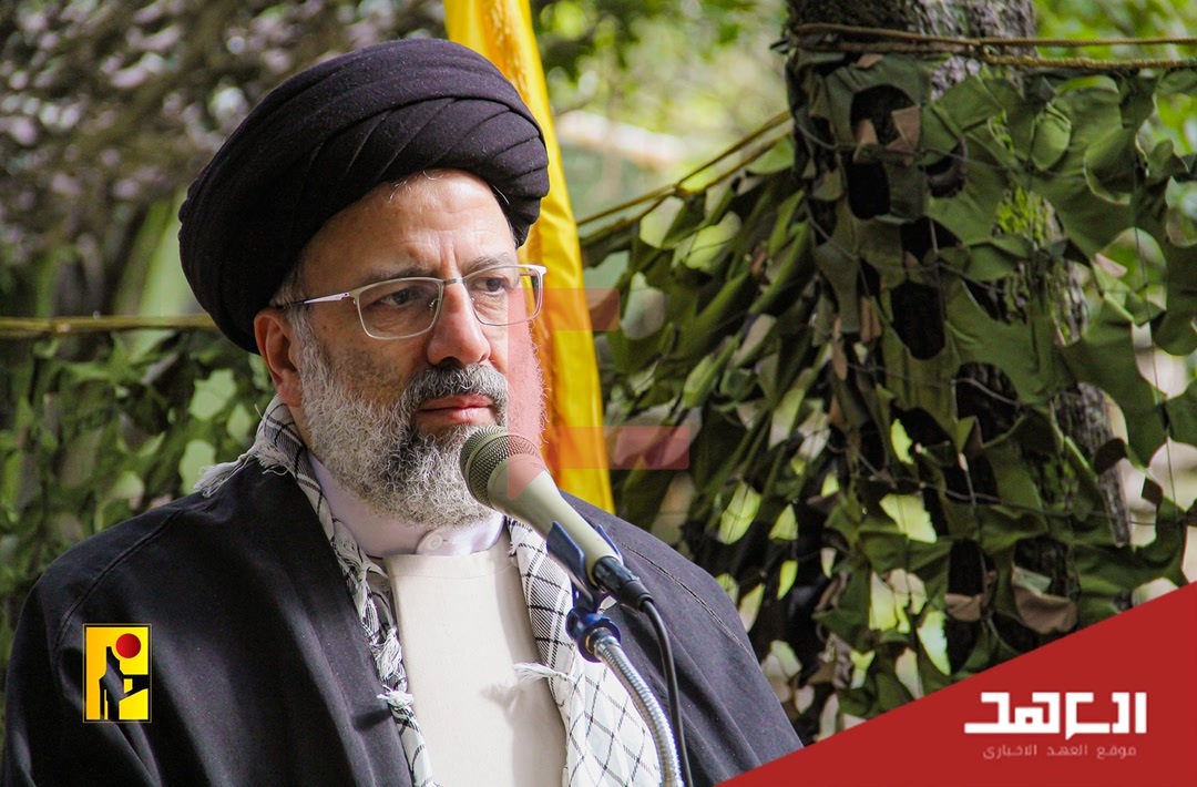 تصاویر دیده نشده از بازدید آیت‌الله رئیسی از یک پایگاه حزب‌الله لبنان