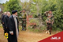 تصاویر دیده نشده از بازدید آیت‌الله رئیسی از یک پایگاه حزب‌الله لبنان