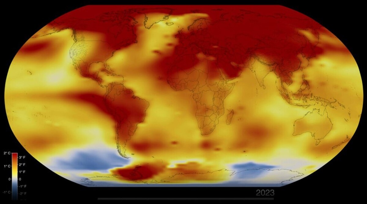 رکوردشکنی گرمایش جهانی به واسطه انسان