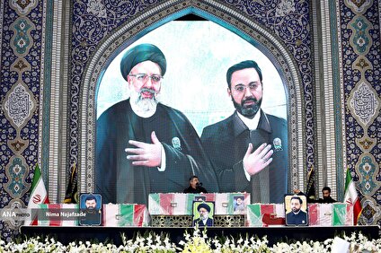 مراسم تشییع پیکر رئیس جمهور شهید و همراهان در مشهد -3