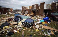 طوفان در آمریکا ۱۱ کشته برجای گذاشت