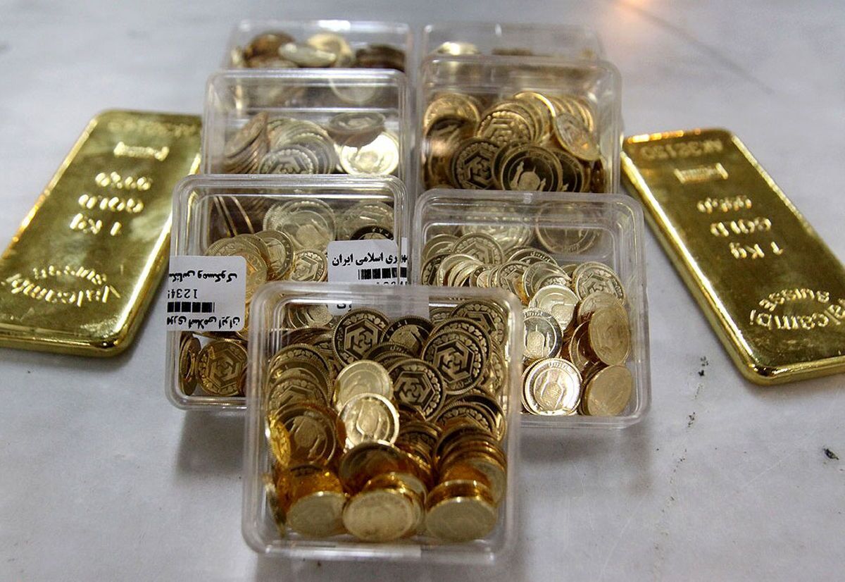 کاهش قیمت‌ها در بازار طلا و سکه