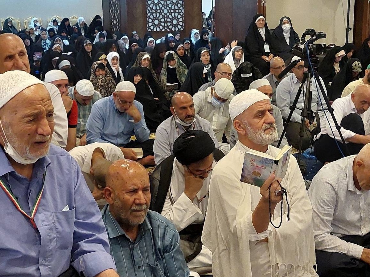 نخستین مراسم دعای ندبه زائران ایرانی بعد از ایام تشریق