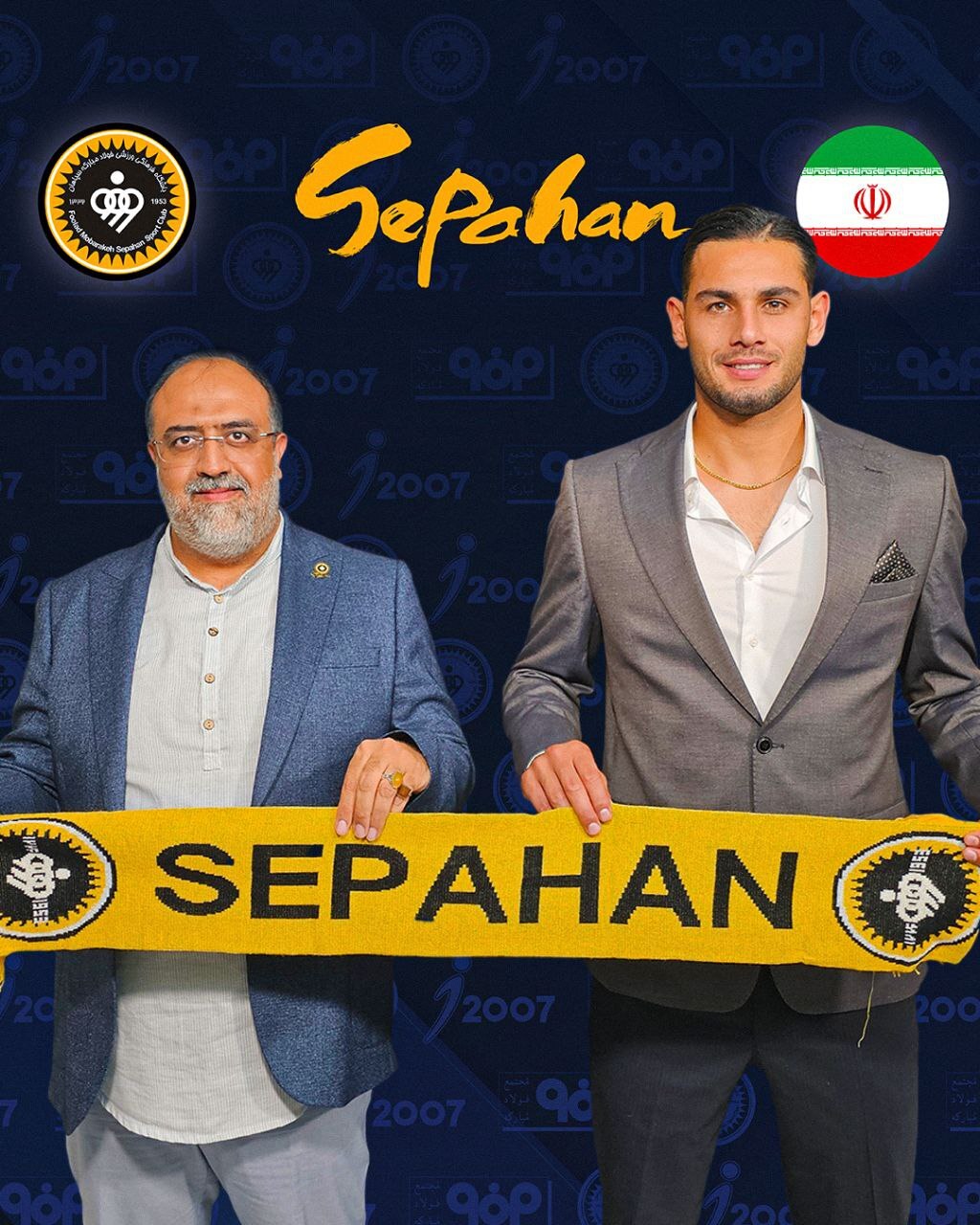 میرزازاد با سپاهان تمدید کرد