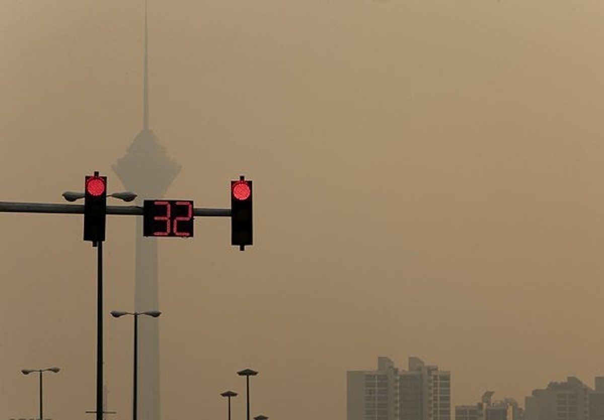 سایه آلودگی بر سر هوای پایتخت افتاد